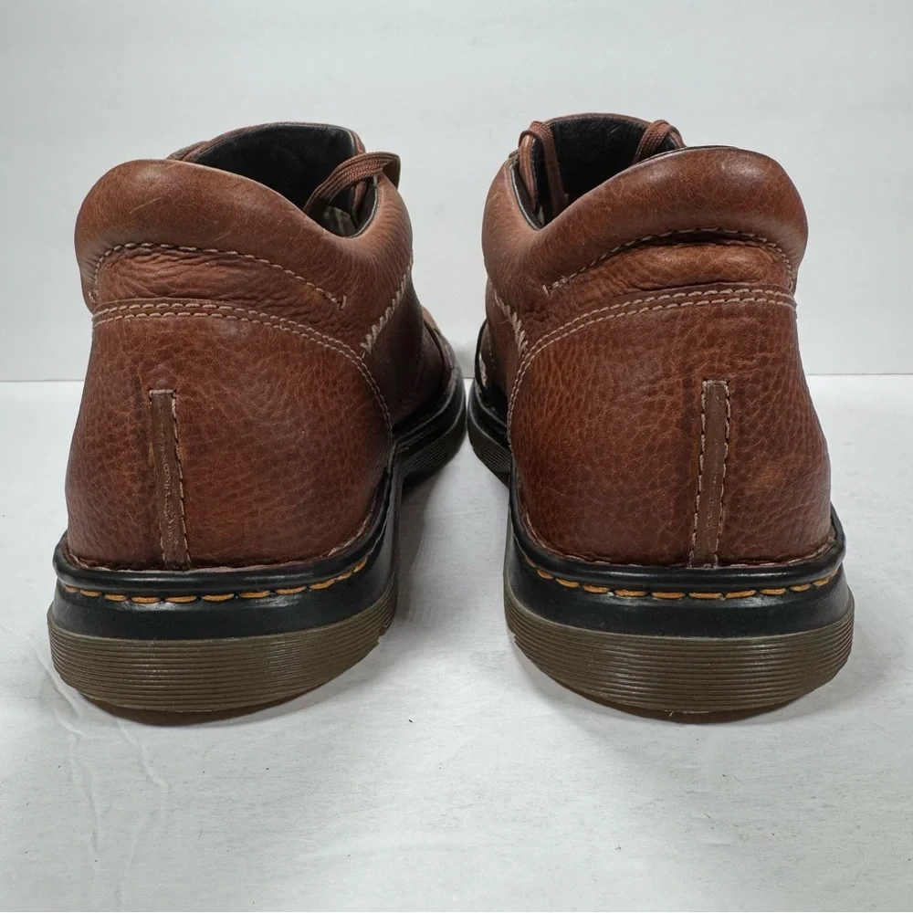 Dr. Martens 12083 Brown Pebbled Leather Chukka Lace Up Boots Men Size 14